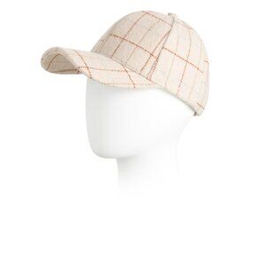 LULLA COLLECTION Nude Plaid Cap